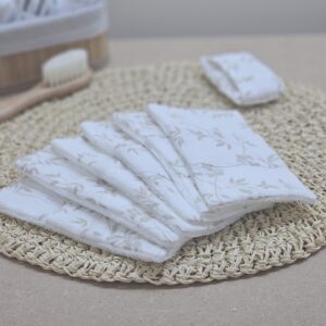 Lot de 7 lingettes nomades Fleur de Velours