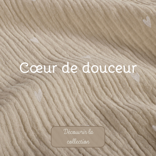 Chancelière poussette bébé personnalisable – Double gaze & éponge bambou – Image 4