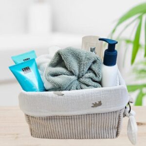 trousse toilette velours gris Brise polaire