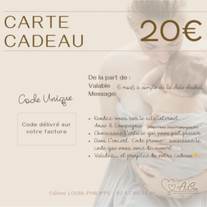 Carte cadeau bébé – 20 €