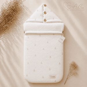 Chancelière bébé cosy ou poussette Collection Flot de Câlin