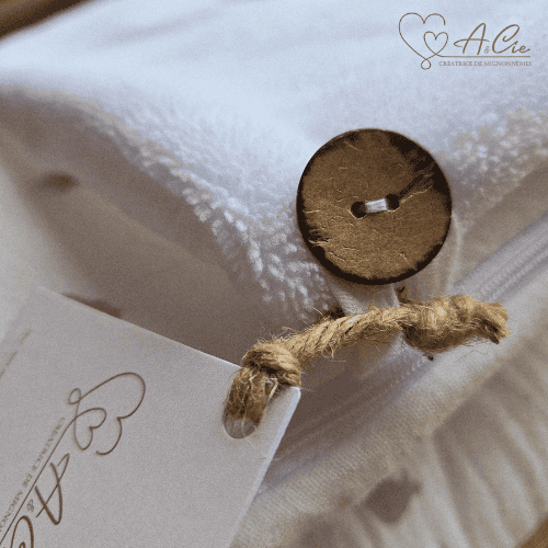 Boutons en bois chancelière cosy collection brise polaire - Anaë et Compagnie