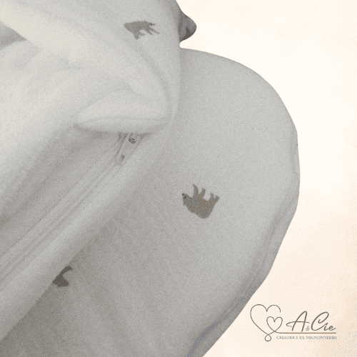 Chancelière bébé personnalisable – Collection Brise Polaire | Cosy & Poussette – Image 5